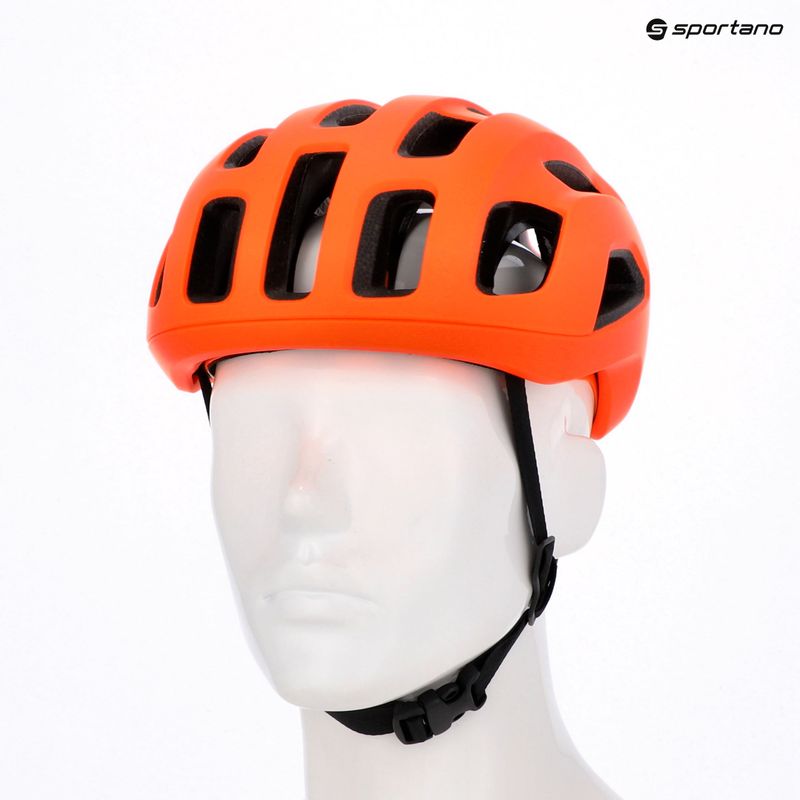POC Ventral Air MIPS fluoreszkáló narancssárga matt kerékpáros sisak 6