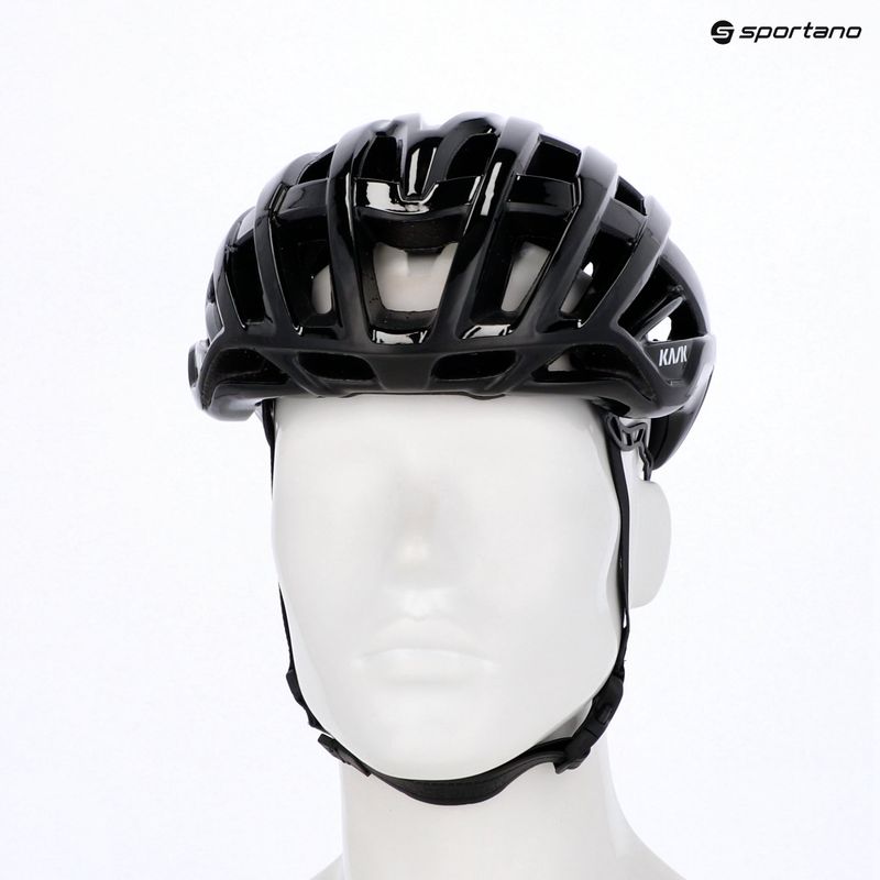 KASK Valegro fekete kerékpáros sisak 9