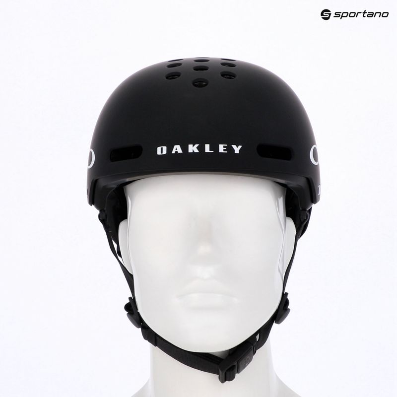 Oakley Street1 EU matt fekete kerékpáros sisak 7