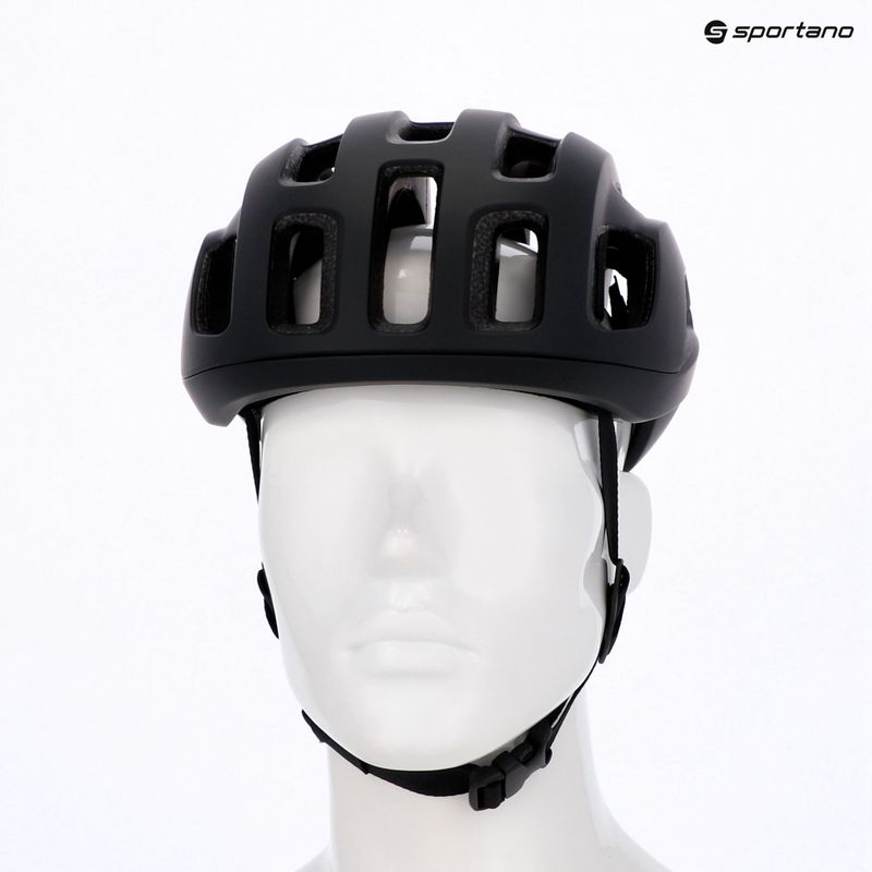 POC Ventral Air MIPS kerékpáros sisak urán fekete matt/fluoreszkáló narancs matt 6