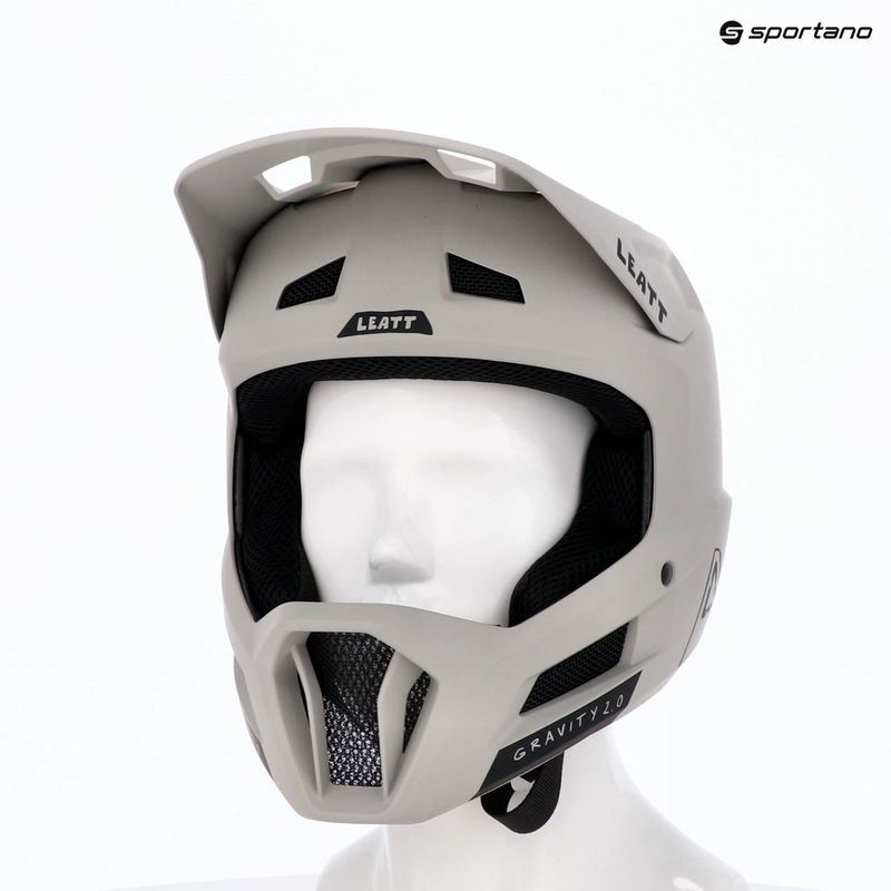 Kerékpáros sisak Leatt MTB Gravity 2.0 V26 grey 6