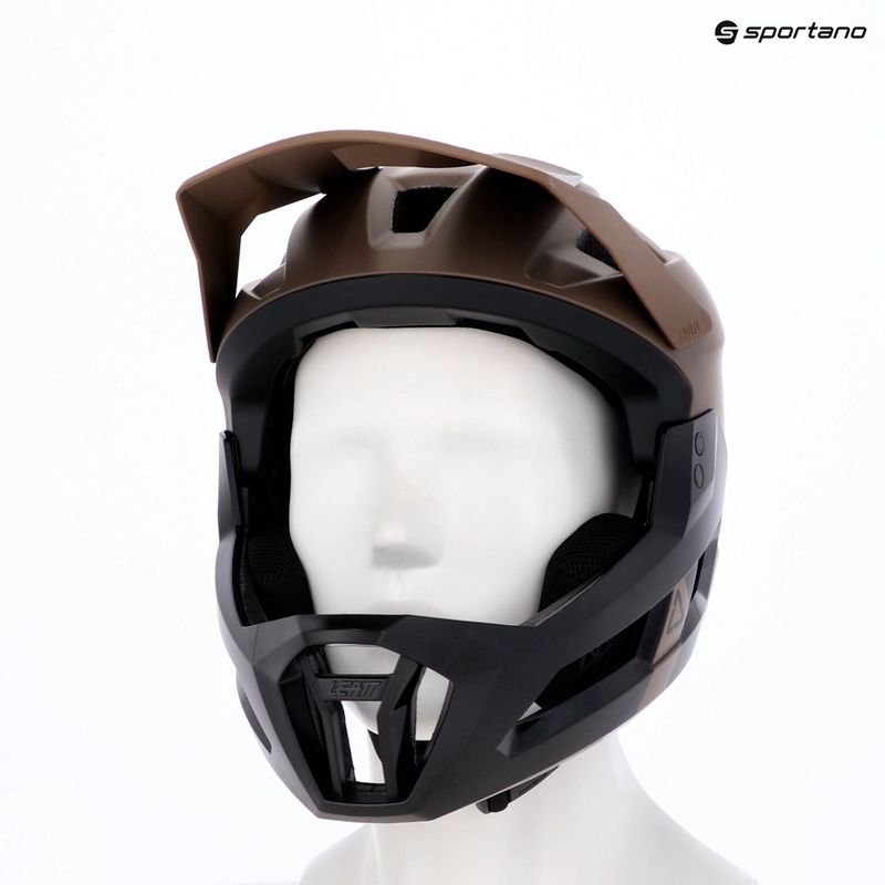 Kerékpáros sisak Leatt MTB Enduro 2.0 V26 brown 7