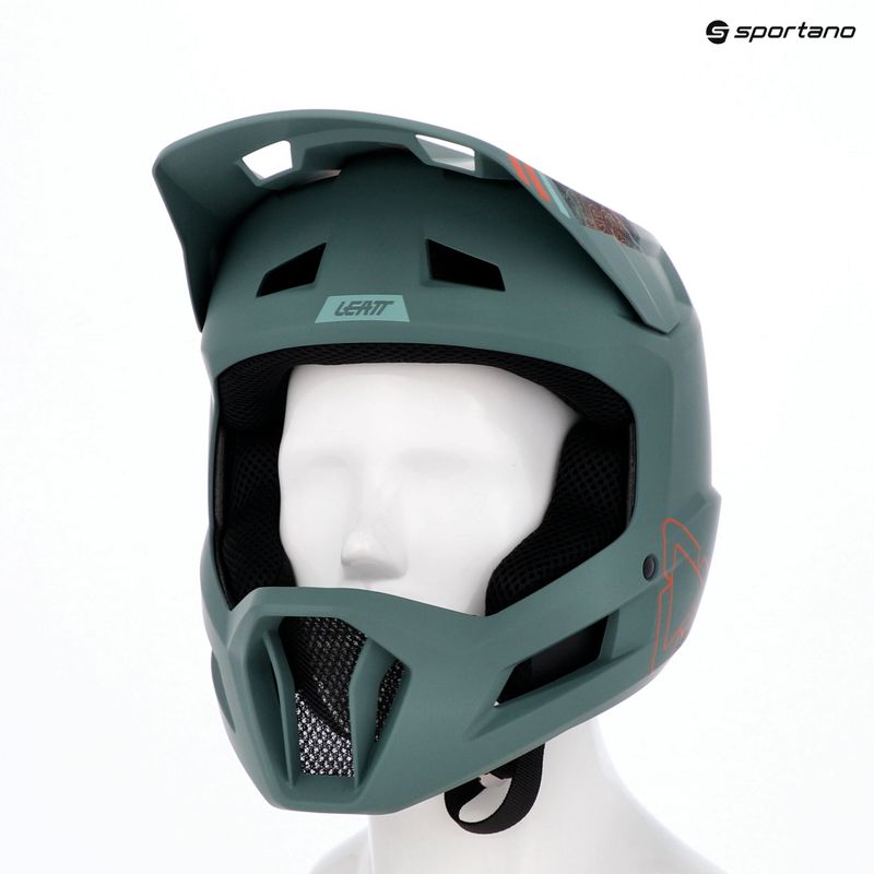 Kerékpáros sisak Leatt MTB Gravity 1.0 V25 teal 6