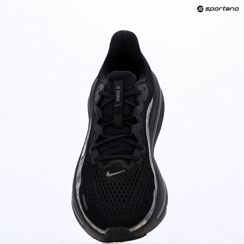 Férfi futócipők Nike Winflo 12 black/iron grey/metallic silver 9