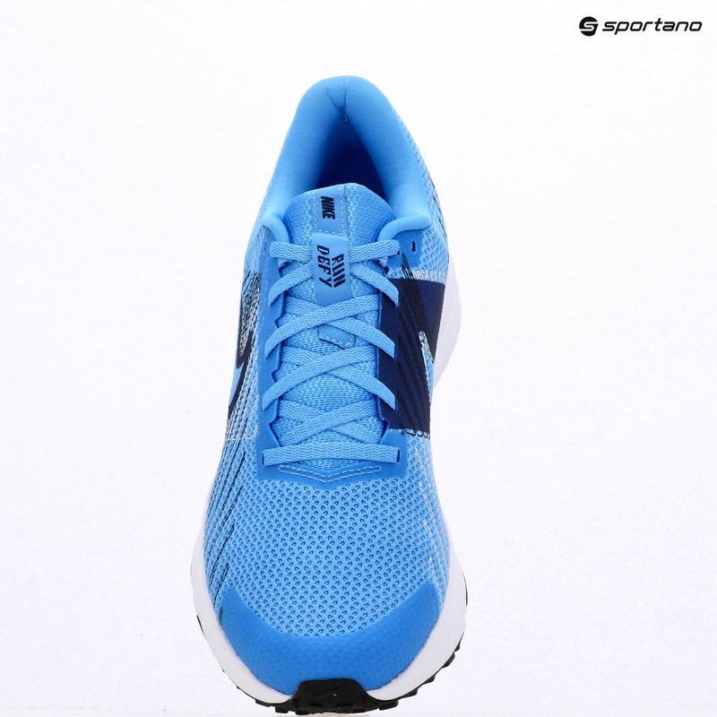 Férfi futócipők Nike Run Defy University Blue/White/Black/Blue Void 9
