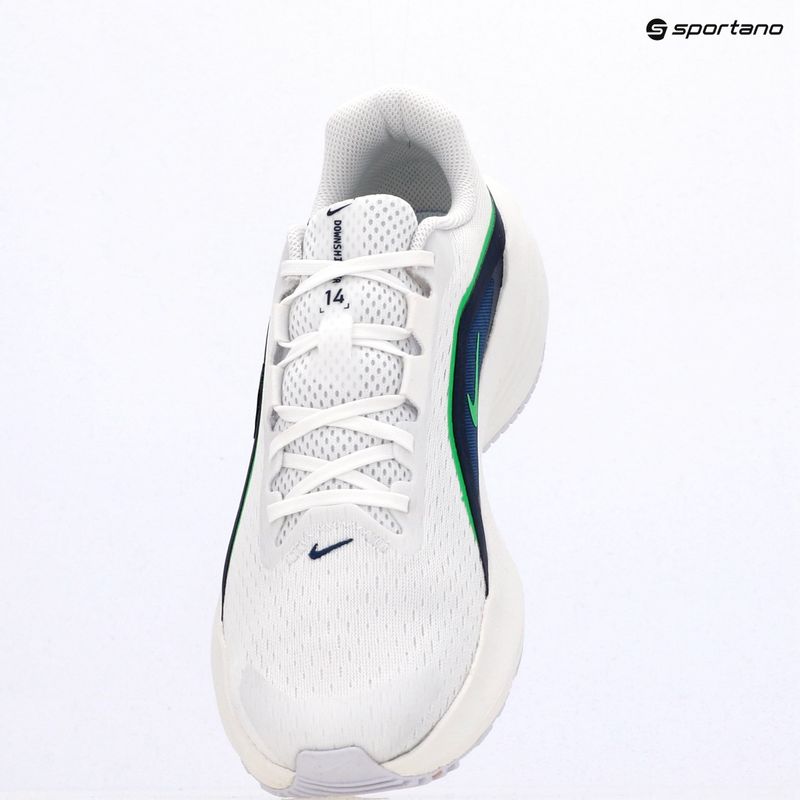 Férfi futócipők Nike Downshifter 14 white/midnight navy/green spark 9