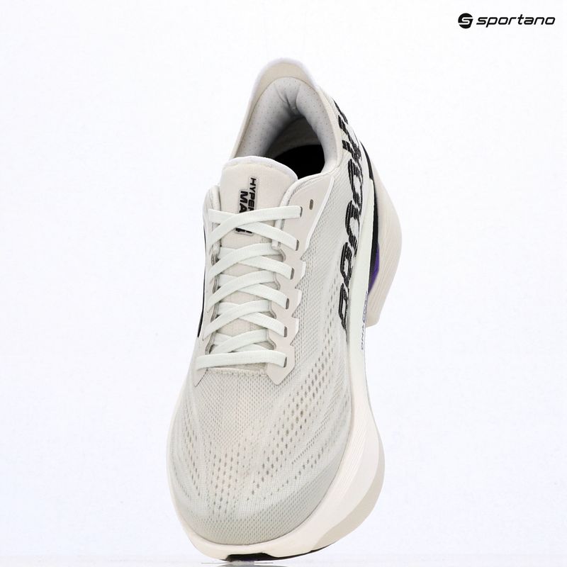 Férfi futócipők Brooks Hyperion Max 4 grey/black/purple hebe 9