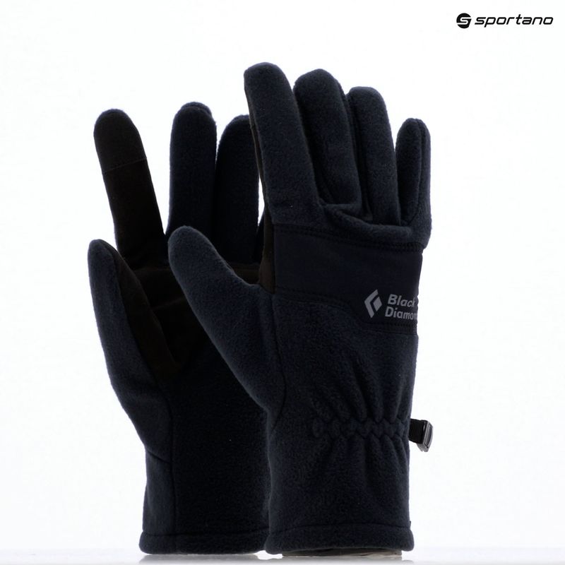 Black Diamond Everyday Fleece trekking kesztyű fekete 5