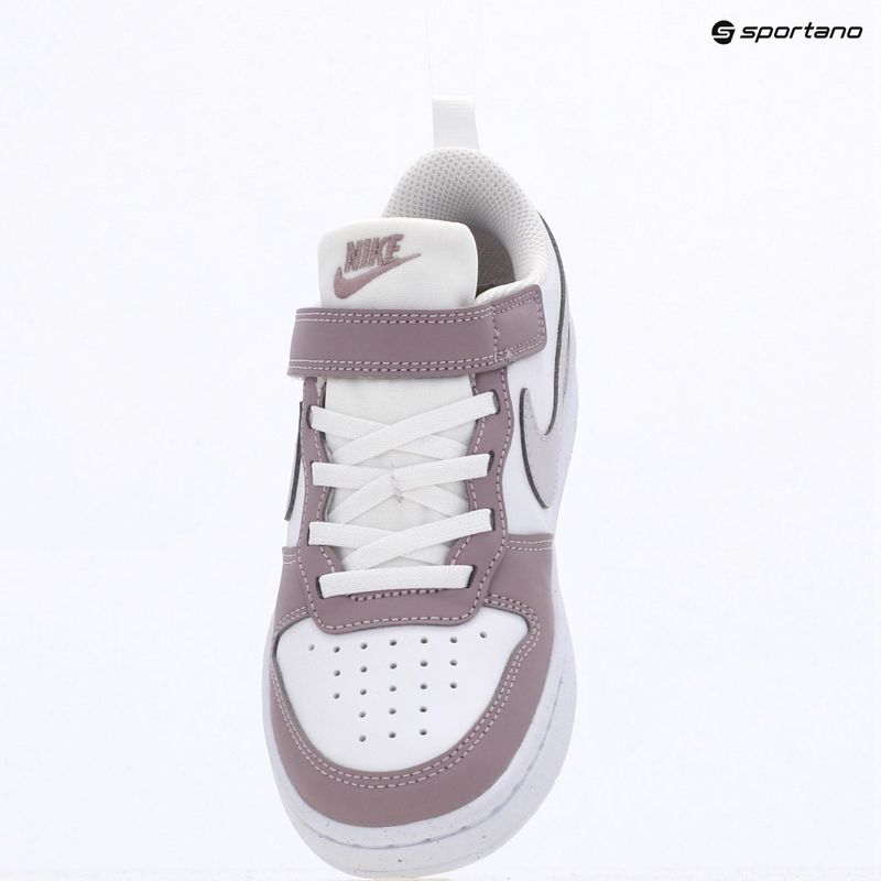 Gyermekcipő Nike Court Borough Low Recraft white/plum fog/white/venice 9