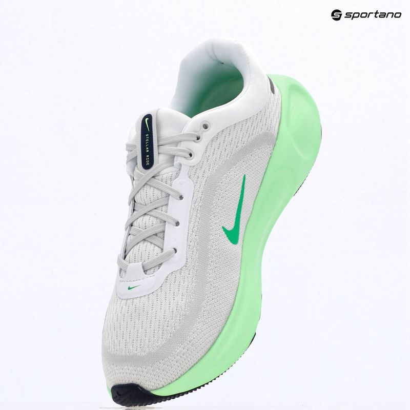 Gyerek futócipők Nike Stellar Ride white/photon dust/illusion green 9
