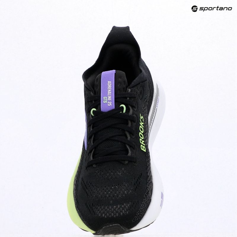 Női futócipők Brooks Adrenaline GTS 25 black/blackened pearl/purple 9