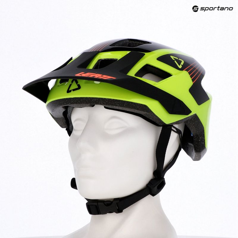 Gyerek kerékpáros sisak Leatt MTB AllMtn 1.0 V22 Jr lime 7