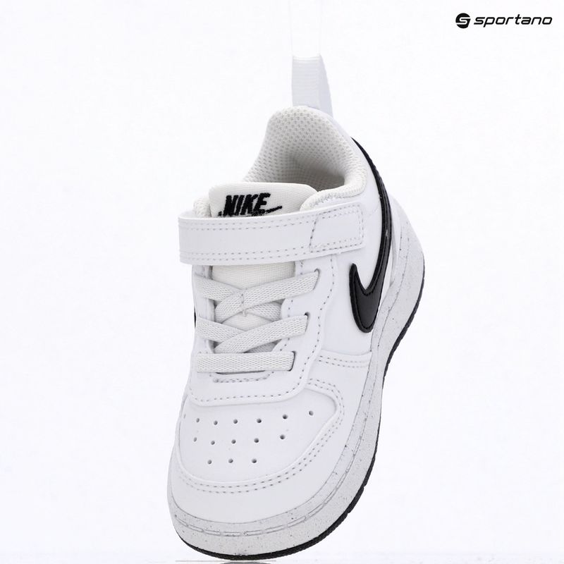 Gyermekcipő Nike Court Borough Low Recraft white/black 9