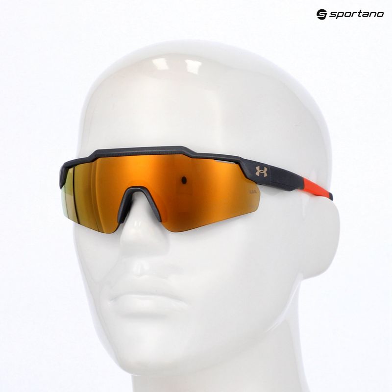 Under Armour Levelup Jr S3 metálozott szürke/arany tükör gyermek napszemüveg 10