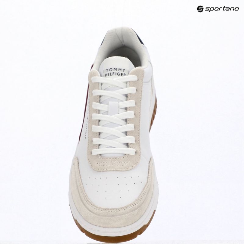 Férfi cipők Tommy Hilfiger Basket Core Leather Suede Mix rwb 9