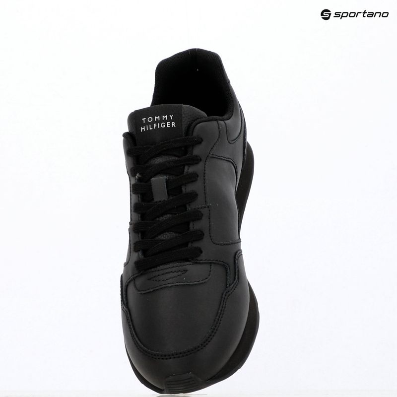 Férfi cipők Tommy Hilfiger Light Eva Runner Leather black 9