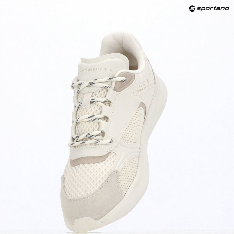 Férfi cipők Tommy Hilfiger Lightweight Runner Monocolor ecru 9