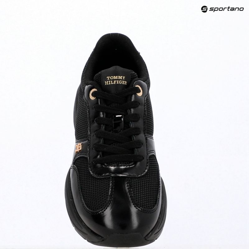 Női cipők Tommy Hilfiger ModernRunner Shiny Leather black 9