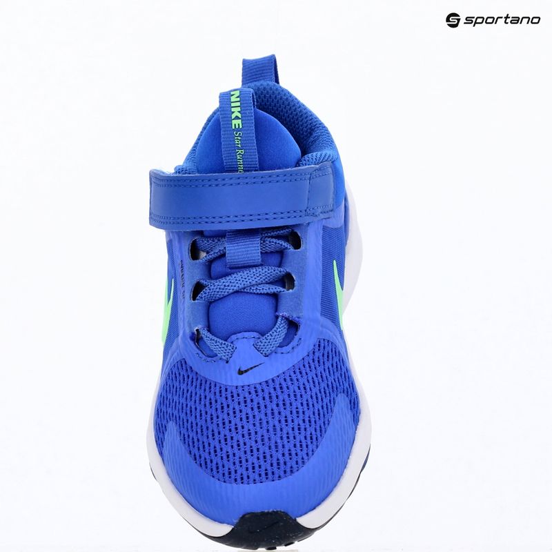 Gyermekcipő Nike Star Runner 5 racer blue/midnight navy/illusion green 8