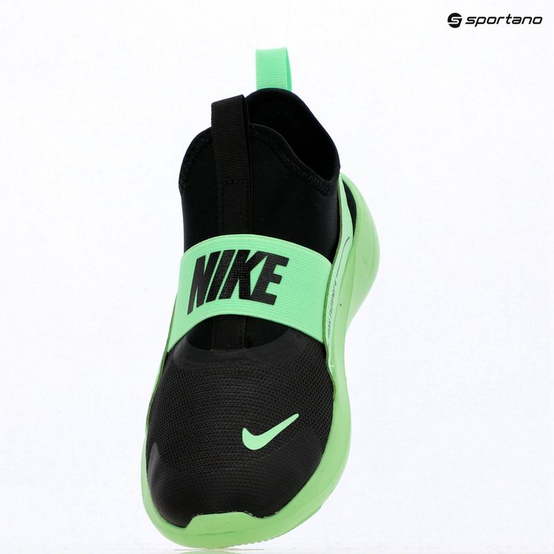Gyermekcipő Nike Flex Runner 4 black/illusion green/black 7