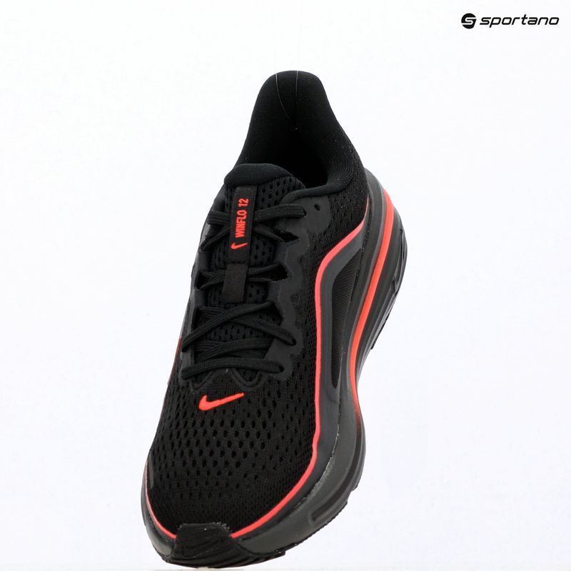 Gyerek futócipők Nike Winflo 12 black/red orbit/dark smoke grey/black 7