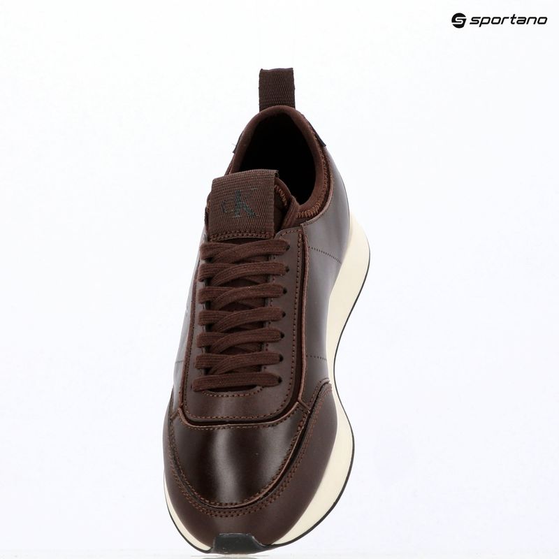 Női cipők Calvin Klein HW0HW03118 Retro Runner Sock PANL Leather Neo bordeaux 9