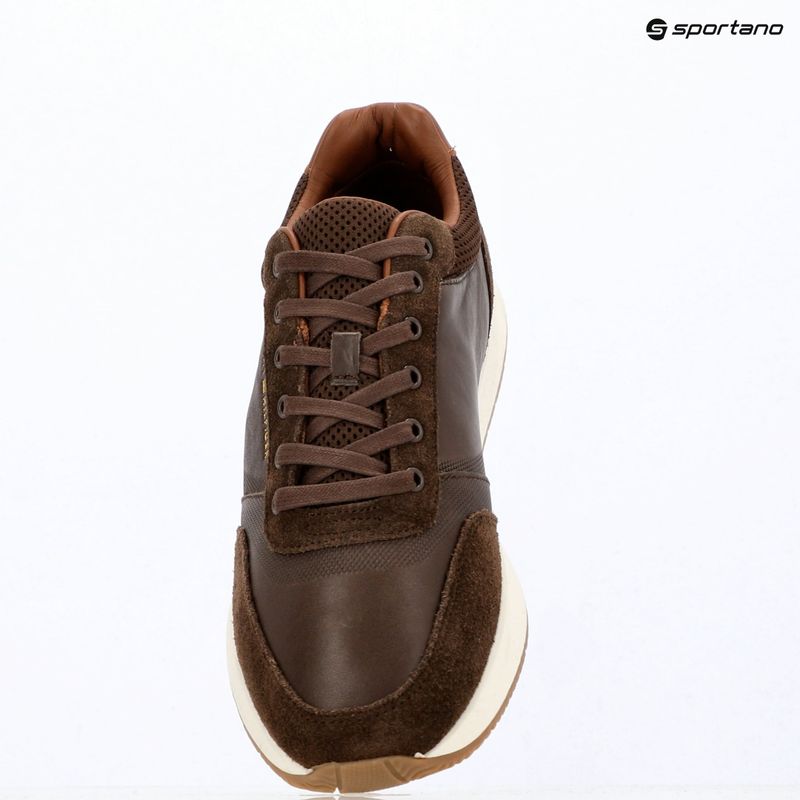 Férfi cipők Tommy Hilfiger Runner Suede Mix cocoa tracksuits 9