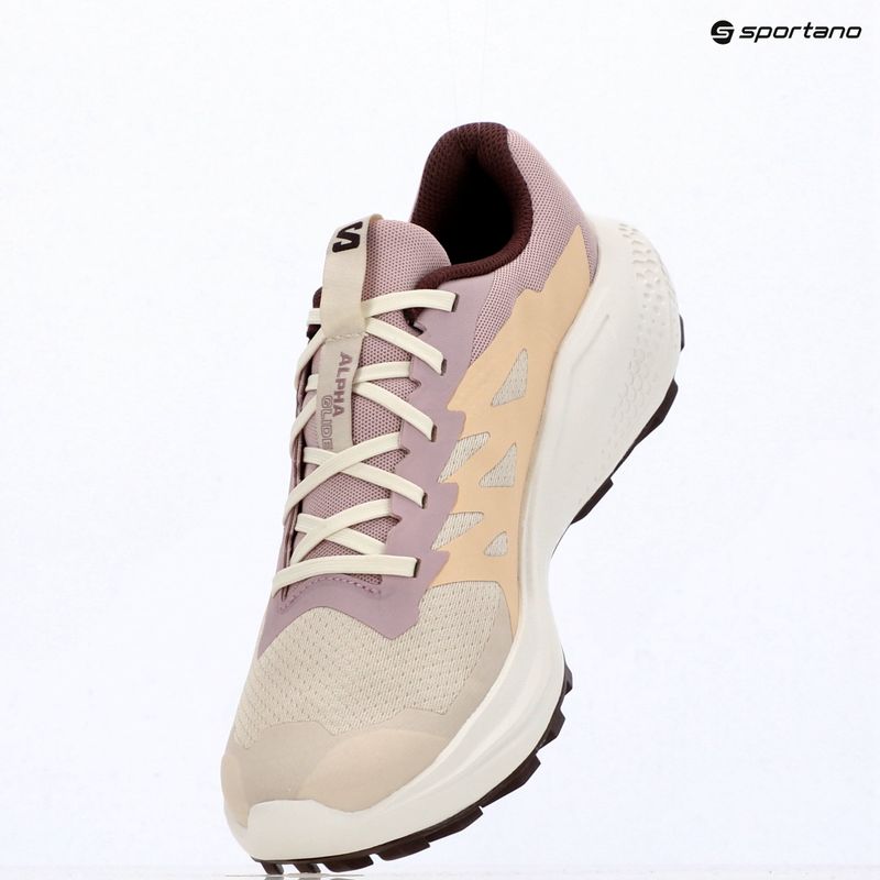 Női futócipők Salomon Alphaglide tapioca/dawn pink 9