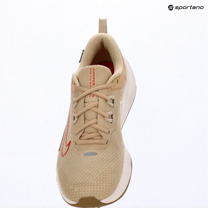 Férfi futócipők Nike Juniper Trail 2 GORE-TEX linen/light orewood brown/light crimson 6