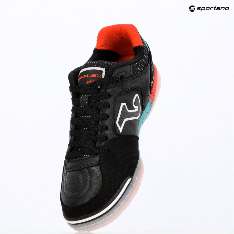 Férfi focicipők Joma Top Flex Indoor black 9