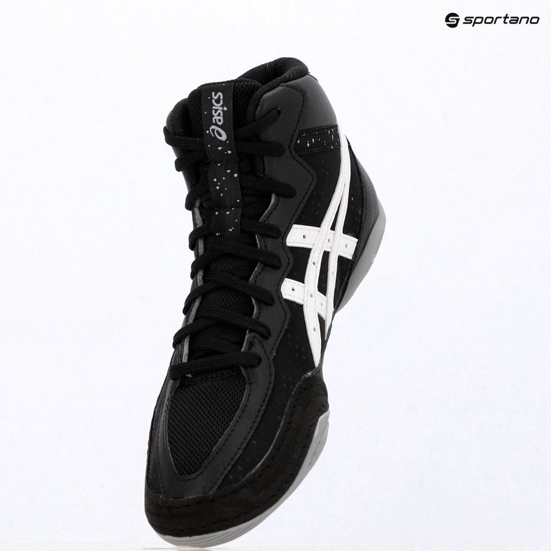 Gyermek birkózócipők ASICS Matflex 8 GS black/white 6