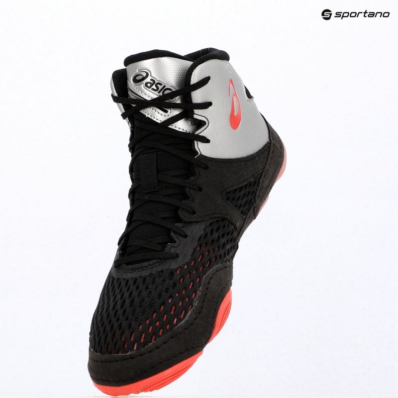 Birkózócipő ASICS Split Elite black/red snapper 9