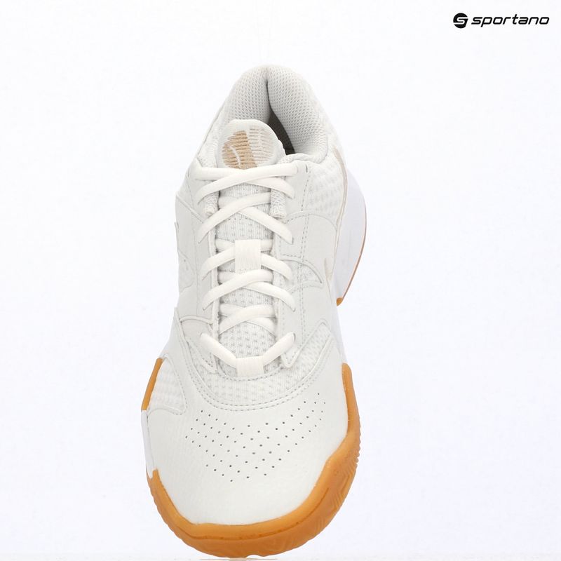 Férfi teniszcipő Nike Court Lite 4 White/Summit White/Linen/Light Orewood Brown 10