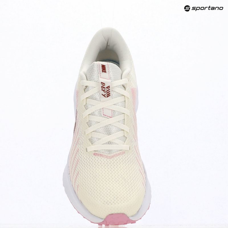 Női futócipők Nike Run Defy sail/white/pink rise/pink smoke 6