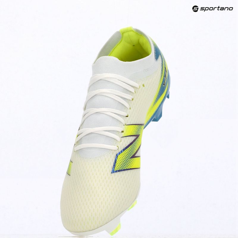 Focicipők New Balance Furon Team V9 FG white/alkaline green 6