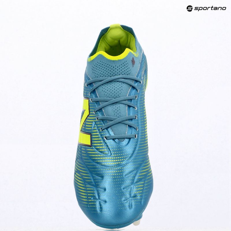 Focicipők New Balance Tekela Elite Low V5 SG metallic blue/alkaline green/team navy 6