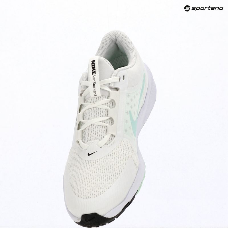 Gyerek futócipők Nike Star Runner 5 summit white/black/arctic green 8