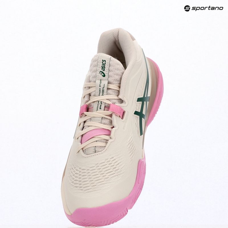 Női padelcipő Asics Gel-Resolution X Padel Soft Oat/Jewel Green 14