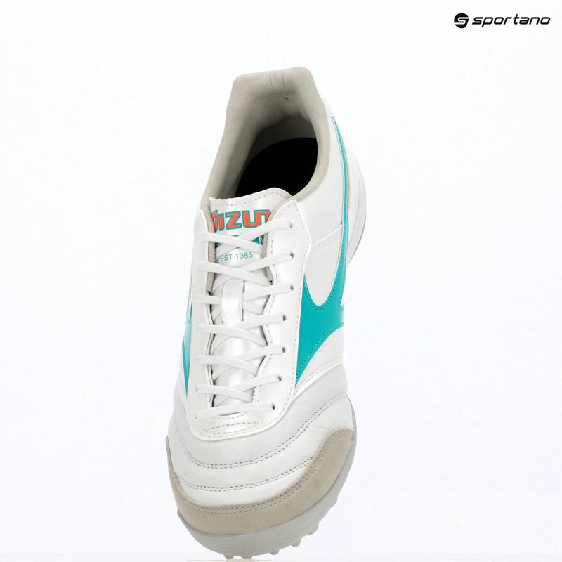 Futballcipő Mizuno Morelia Sala Elite TF white/arcadia/lava orange 9