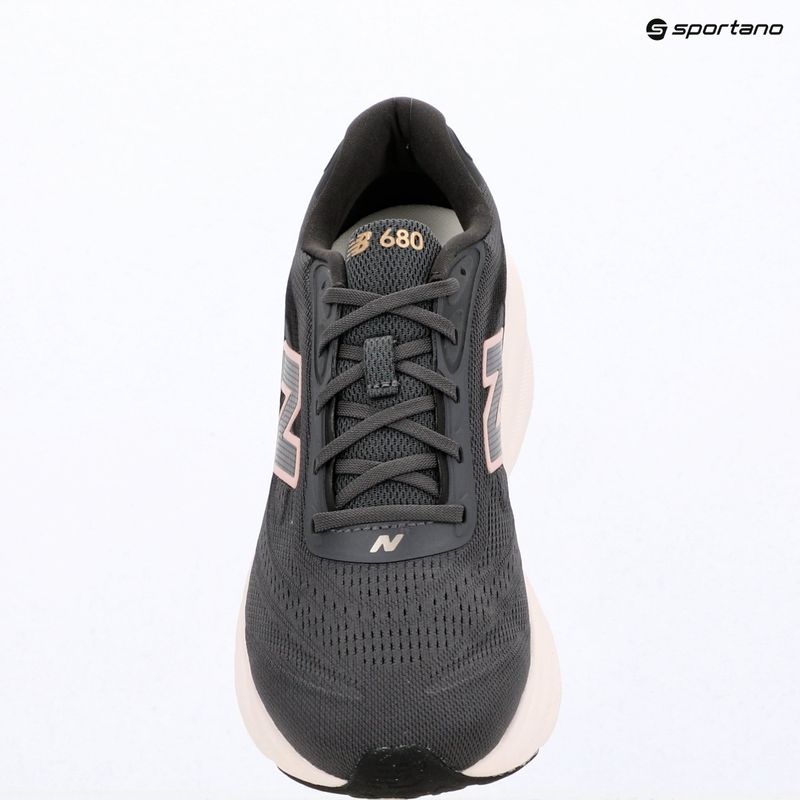 Női futócipők New Balance Fresh Foam 680's V9 black cement/pink salt 7