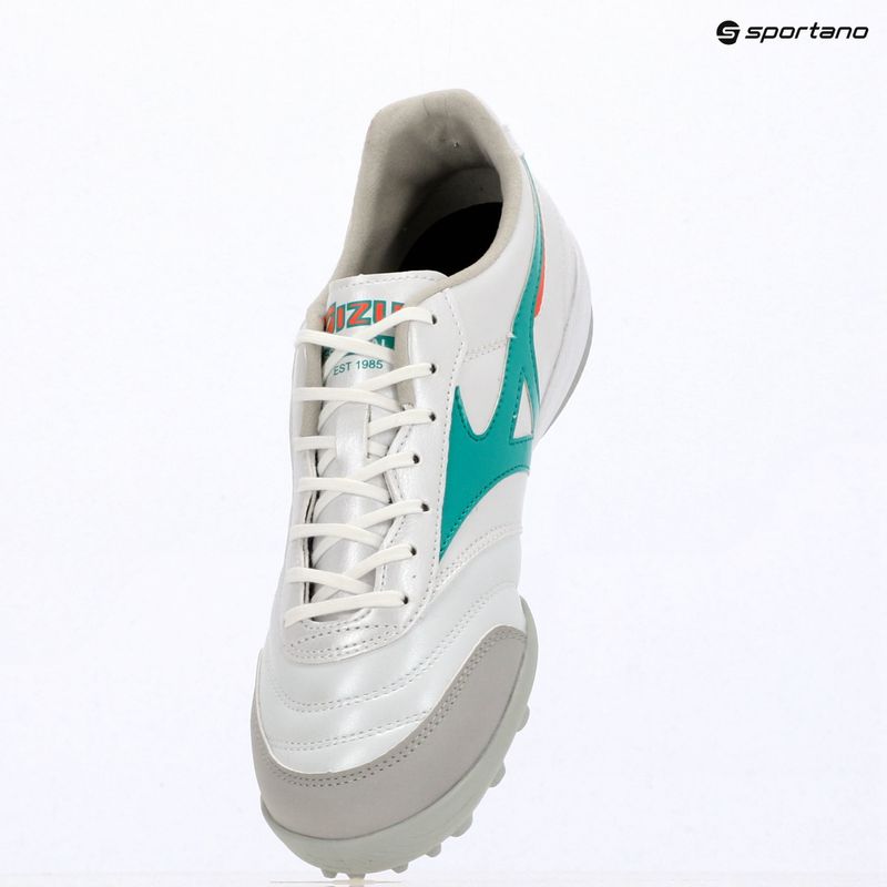 Futballcipő Mizuno Morelia Sala Pro TF white/arcadia/lava orange 9