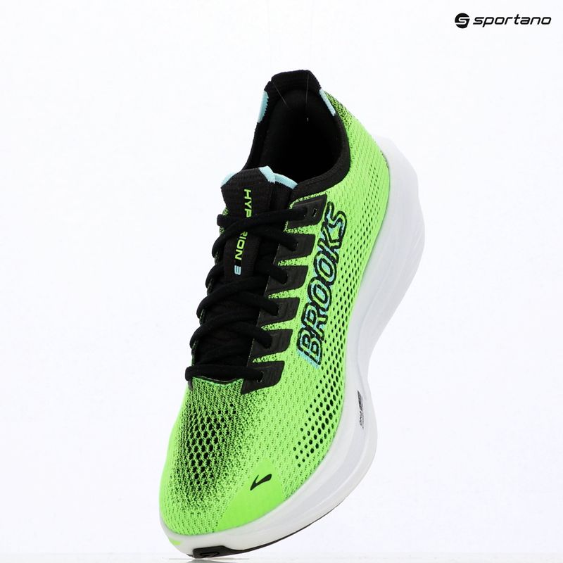 Férfi futócipők Brooks Hyperion 3 green gecko/black/blue 9