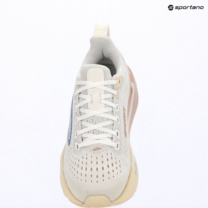 Női futócipők Brooks Ghost Max 4 white/rose/rutabaga 7