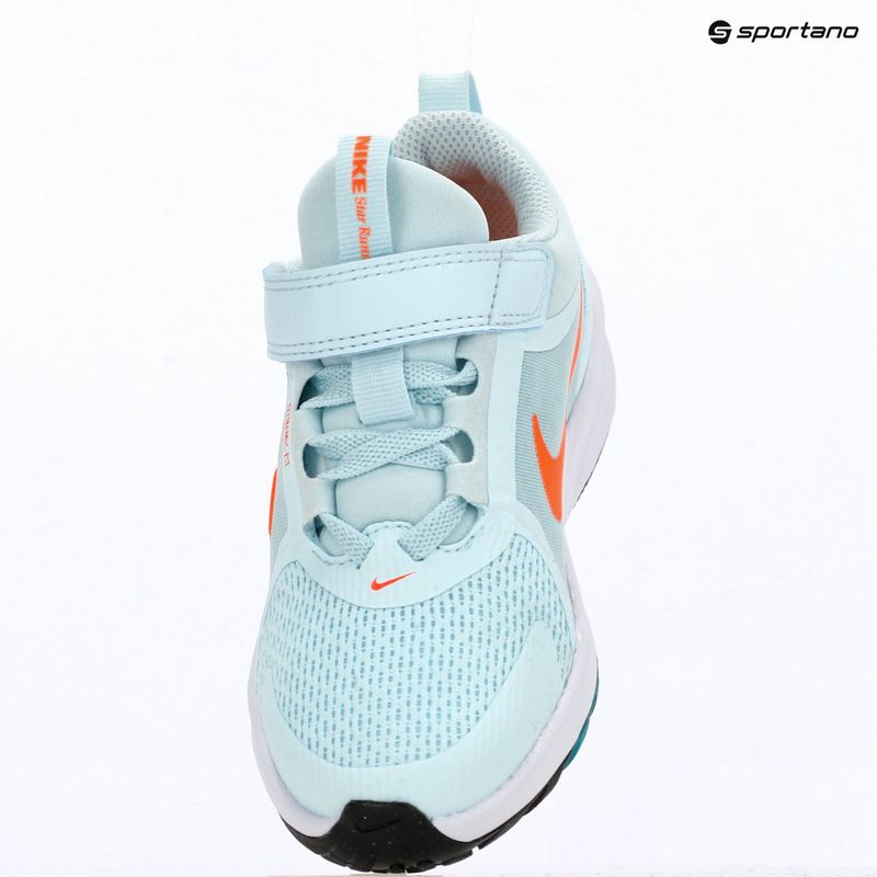 Gyermekcipő Nike Star Runner 5 glacier blue/energy/black/total orange 8
