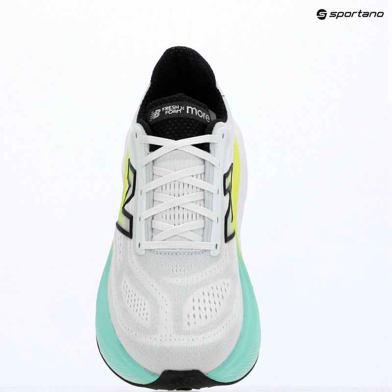 Férfi futócipők New Balance Fresh Foam More V6 white/bright mint 7