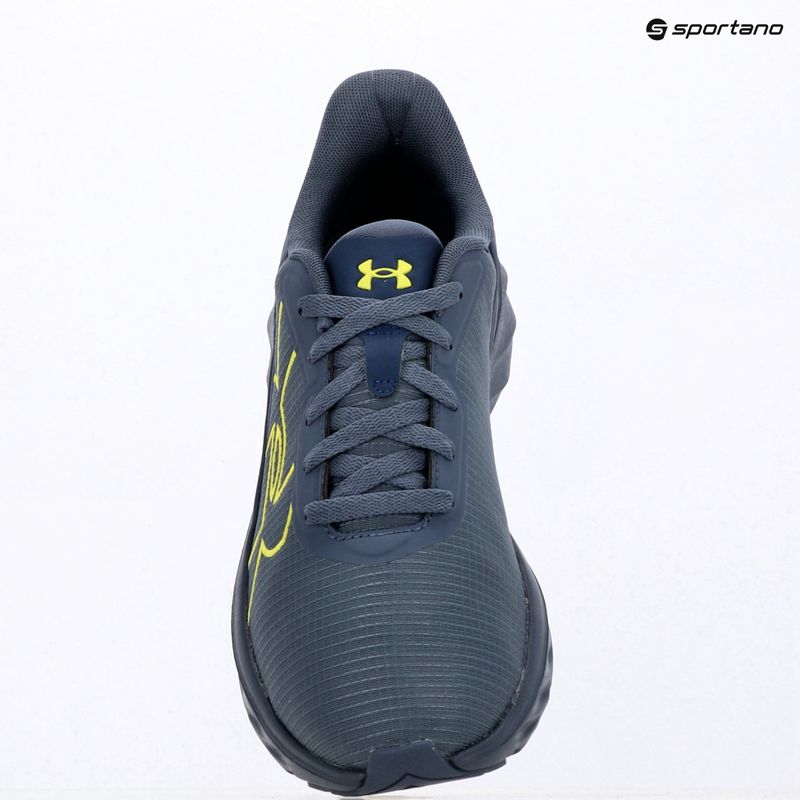 Férfi futócipők Under Armour Ascend BL downpour gray/downpour gray/flash light 14