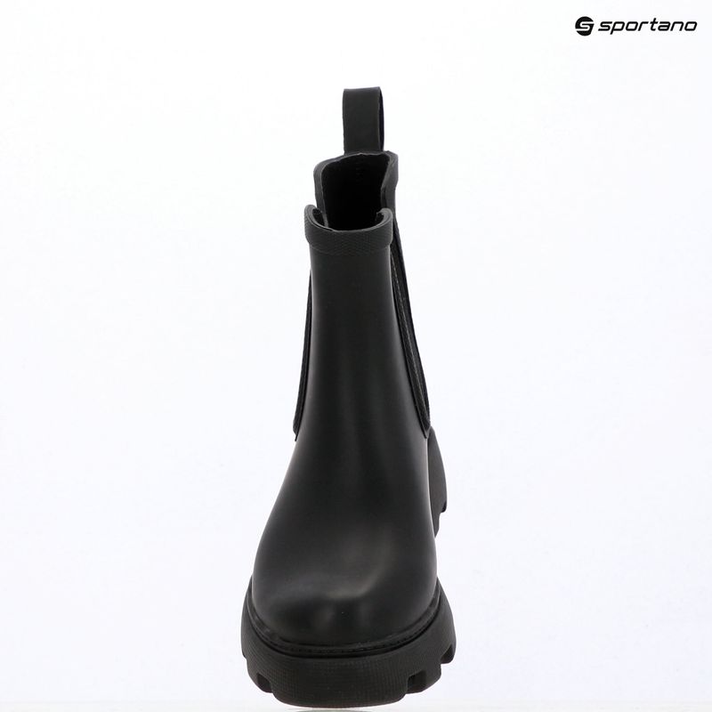 Női gumicsizma Tommy Hilfiger Rubber Flag Cleated black 9