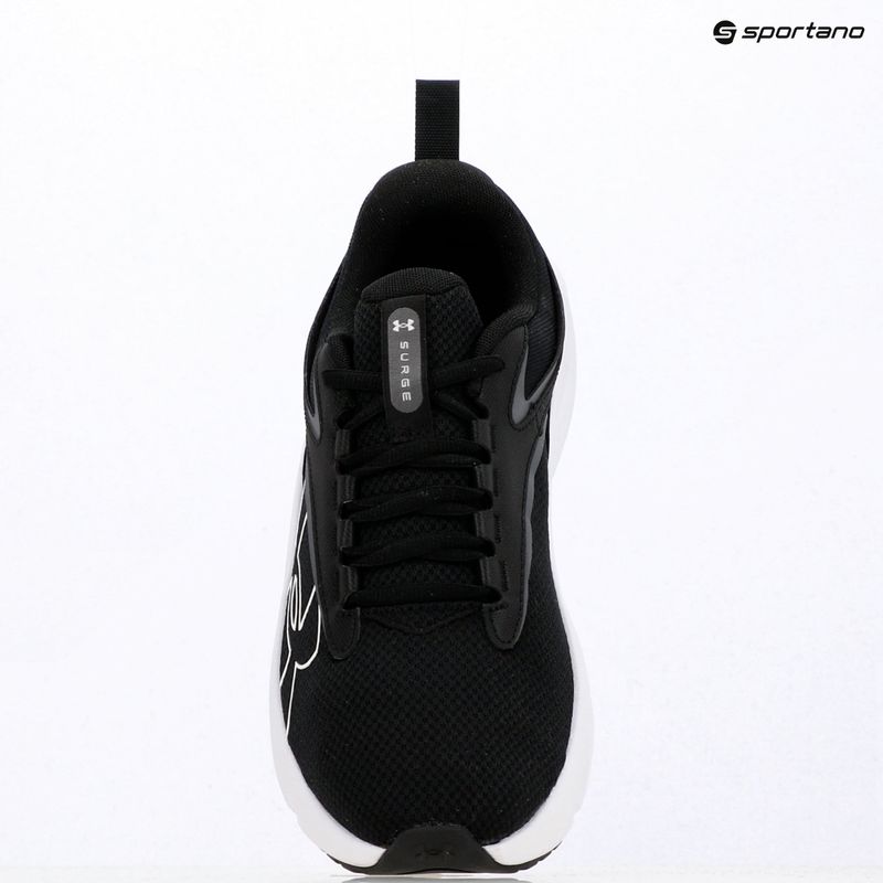 Férfi futócipők Under Armour Surge 5 black/black/white 14