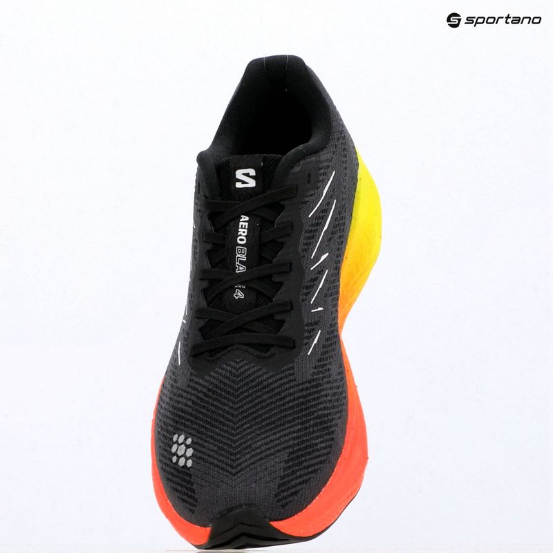 Férfi futócipők Salomon Aero Blaze 4 black/white 15