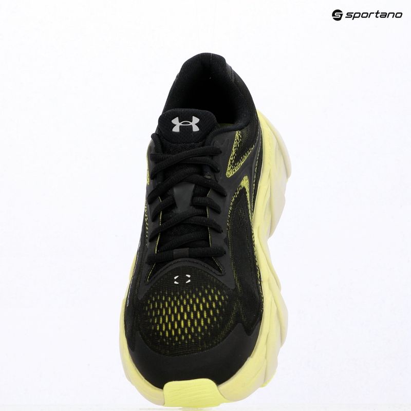 Férfi futócipők Under Armour Halo Runner 2 Ultimate Black/Sonic Yellow/Metallic Silver 14